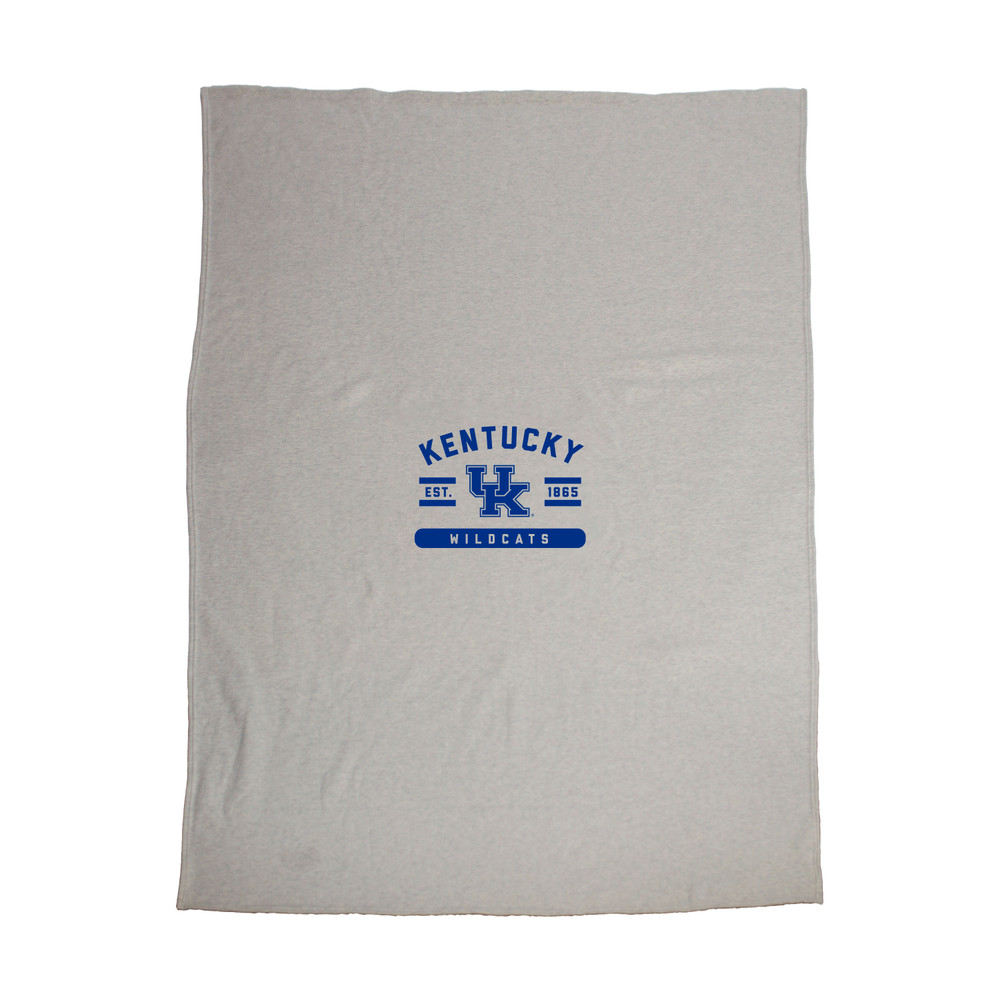Kentucky Wildcats Sublimated Sweatshirt Blanket | Logo Brands |159-74DS