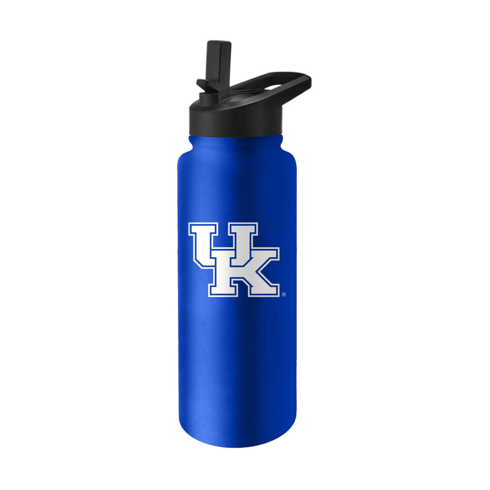 Kentucky Wildcats Quencher Logo Flip Top Water Bottle| Logo Brands | 159-S34QB-8