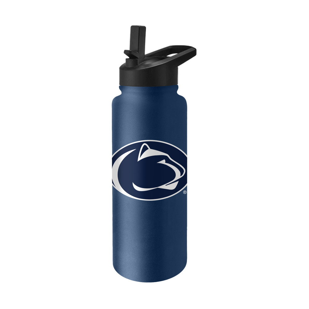 Penn State Nittany Lions Quencher Logo Flip Top Water Bottle| Logo Brands | 196-S34QB-8