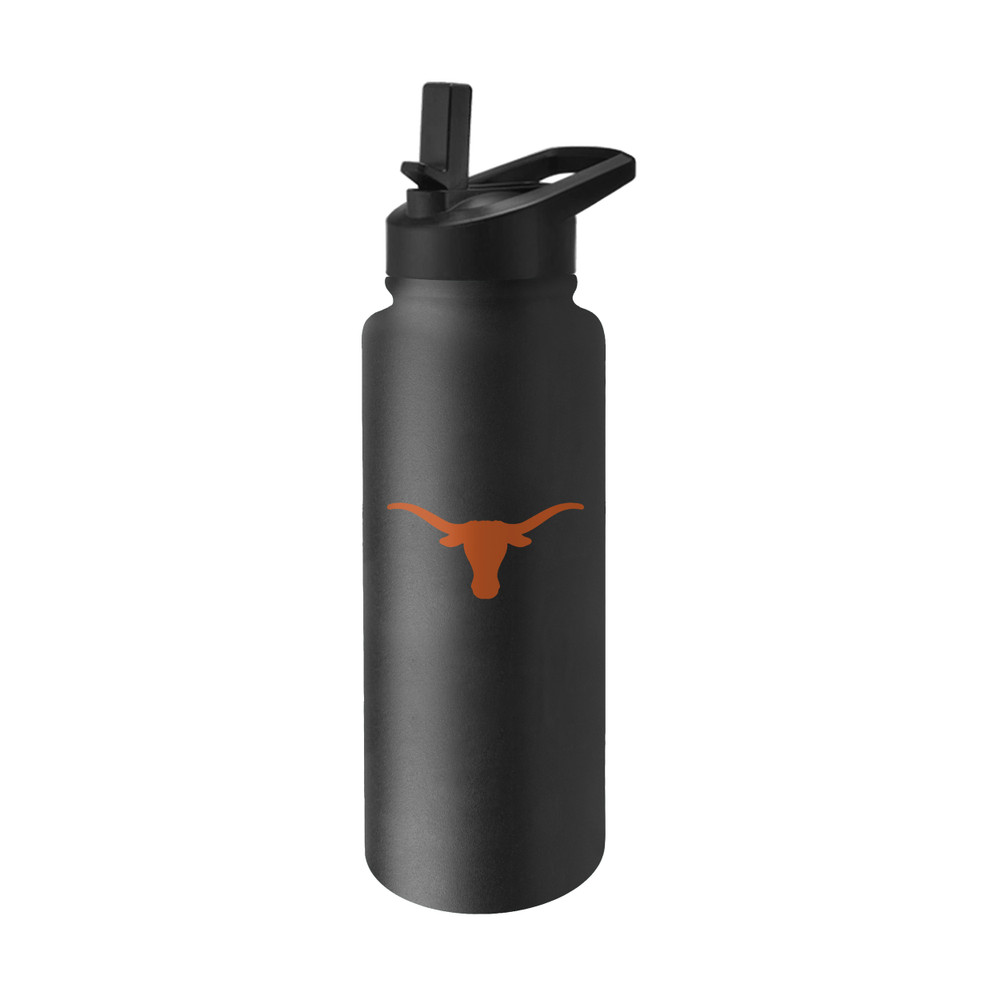 Texas Longhorns Quencher Logo Flip Top Water Bottle| Logo Brands | 218-S34QB-8