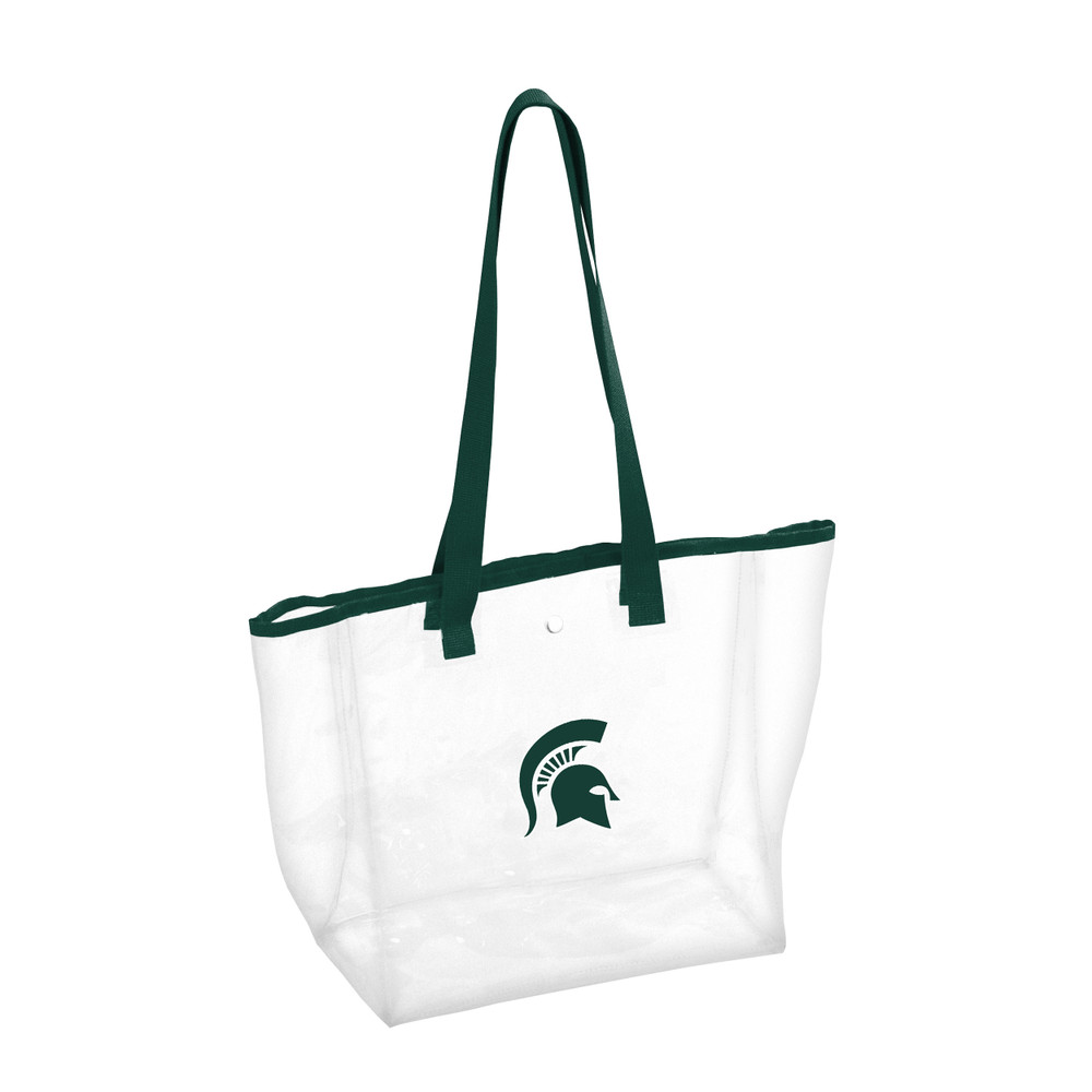 Michigan State Spartans Clear Stadium Bag | Logo Brands | 172-65P