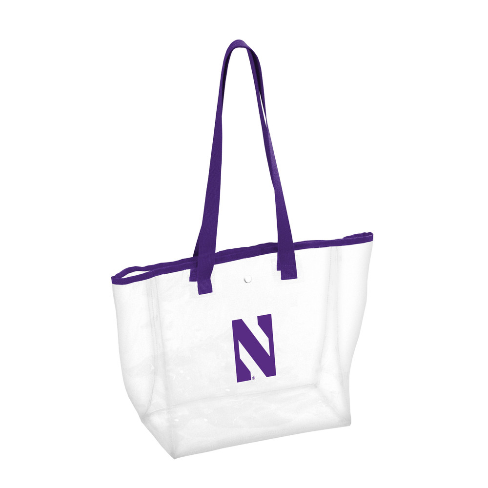 Northwestern Wildcats Clear Stadium Bag | Logo Brands | 189-65P