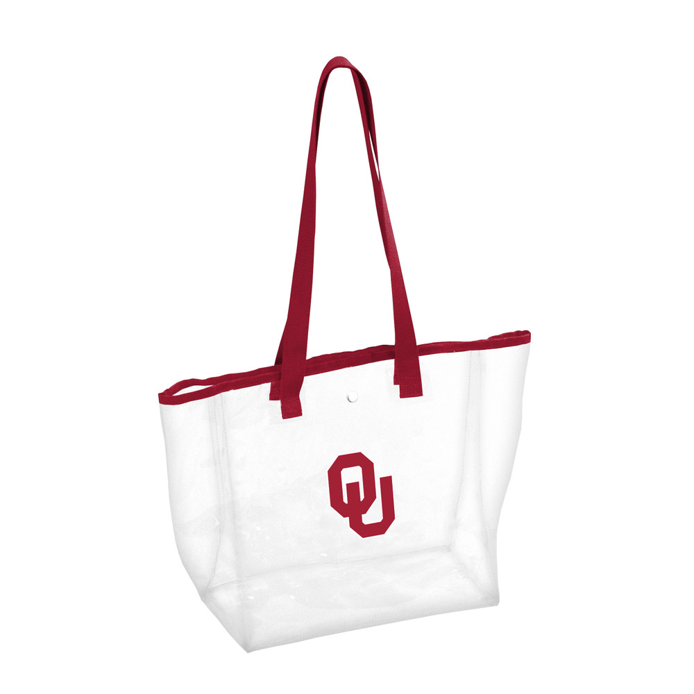 Oklahoma Sooners Clear Stadium Bag | Logo Brands | 192-65P