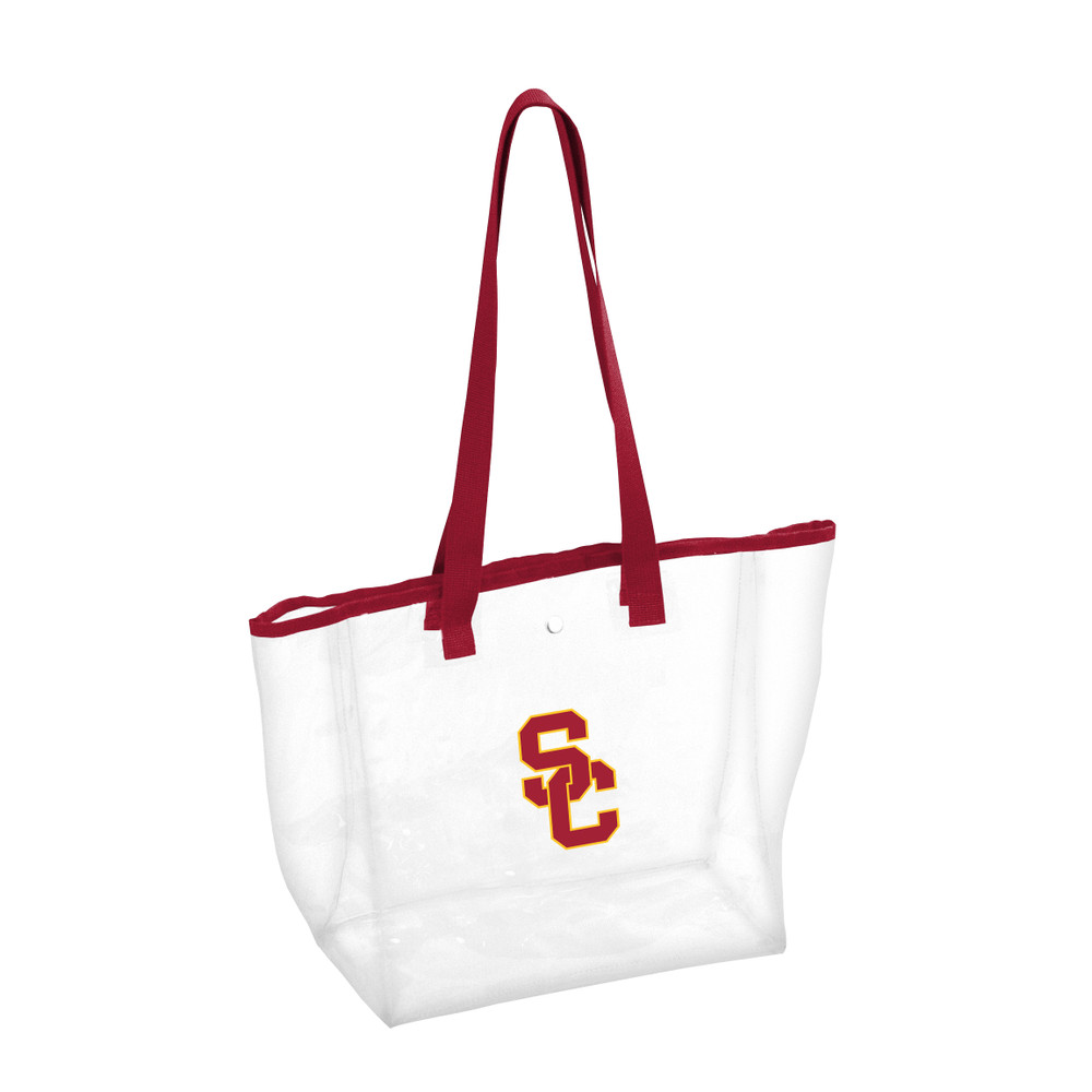 USC Trojans Clear Stadium Bag | Logo Brands | 205-65P