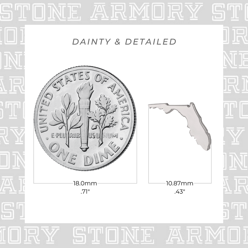 Florida Gators State Stud Earrings | Stone Armory | FL308