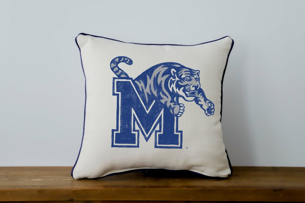 Memphis Tigers Mascot Throw Pillow | Little Birdie |  MEM0015AP