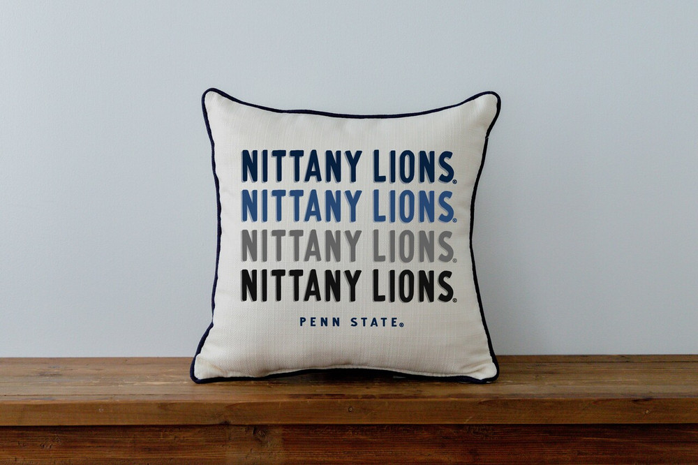 Penn State Nittany Lions Gradient Throw Pillow | Little Birdie | PSU0006AP