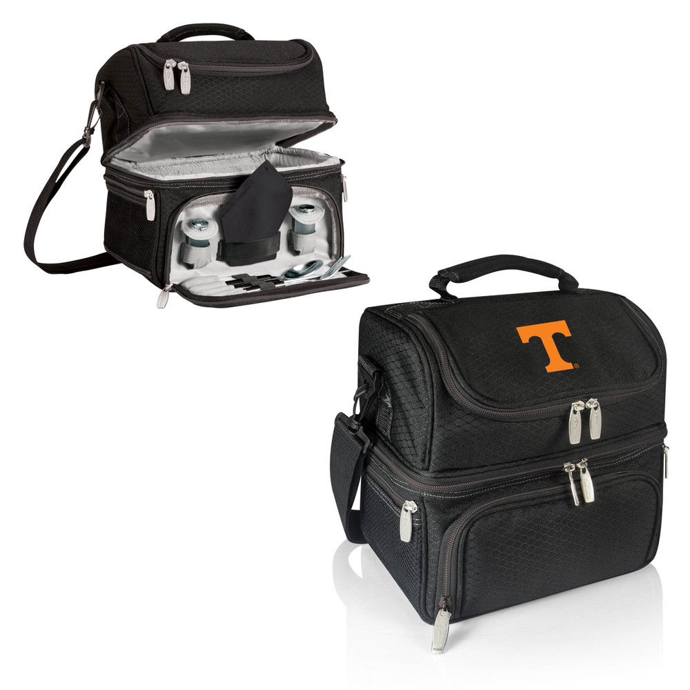 Tennessee Volunteers Pranzo Lunch Cooler Bag - Black| Picnic Time | 512-80-175-554-0