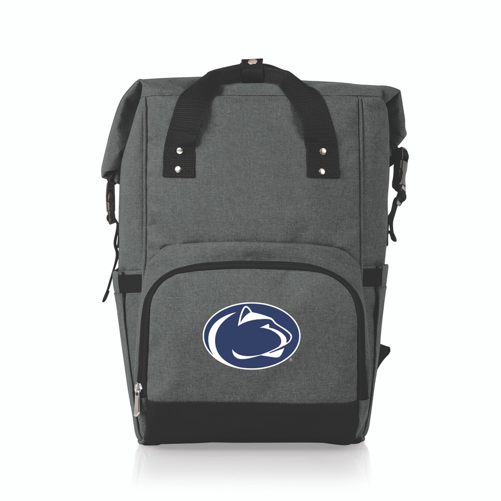Penn State Nittany Lions On The Go Roll-Top Cooler Backpack | Picnic Time | 616-00-105-496-0