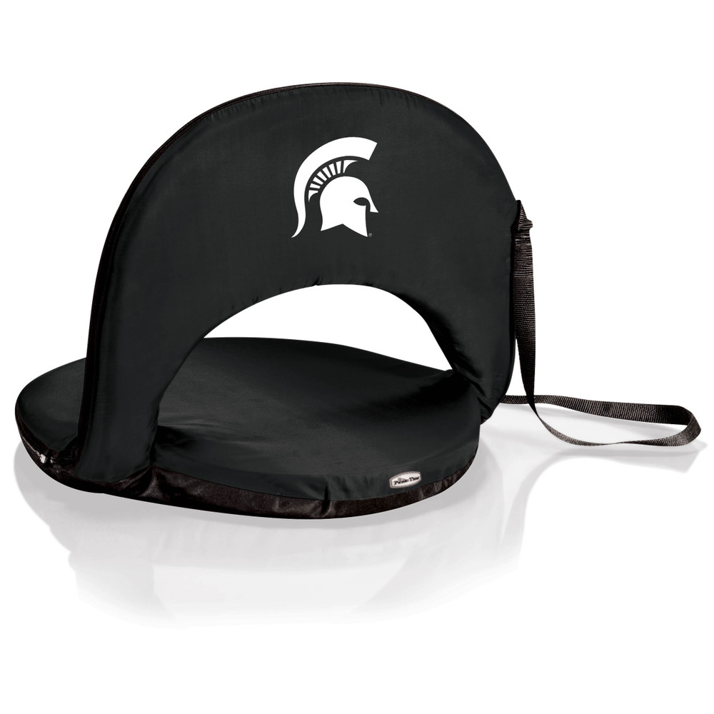 Michigan State Spartans Portable Reclining Seat | Picnic Time | 626-00-179-354-0