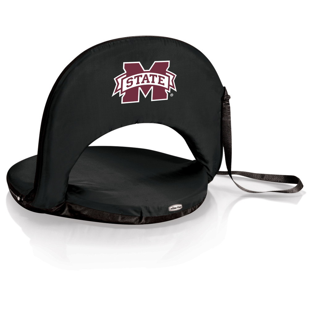 Mississippi State Bulldogs Portable Reclining Seat | Picnic Time | 626-00-179-384-0
