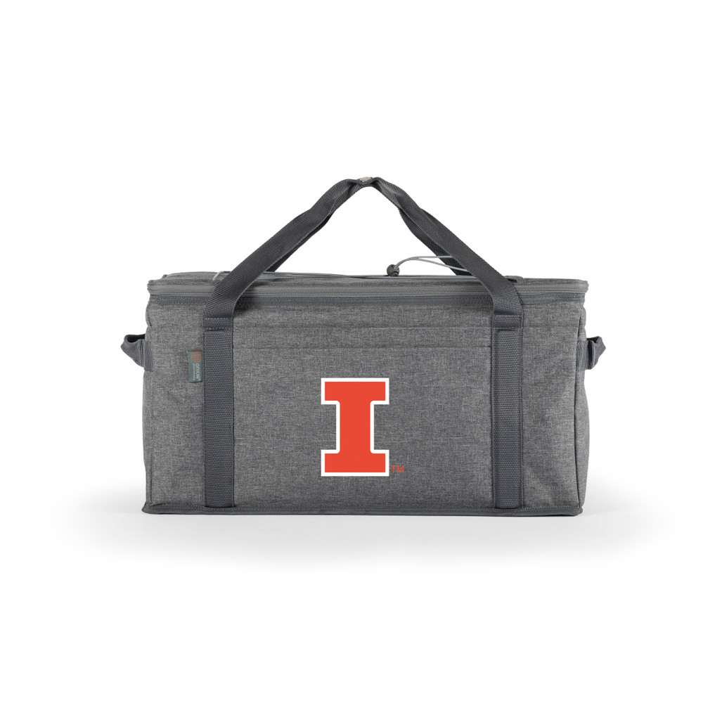 Illinois Fighting Illini 64 Can Collapsible Cooler | Picnic Time | 716-00-105-214-0