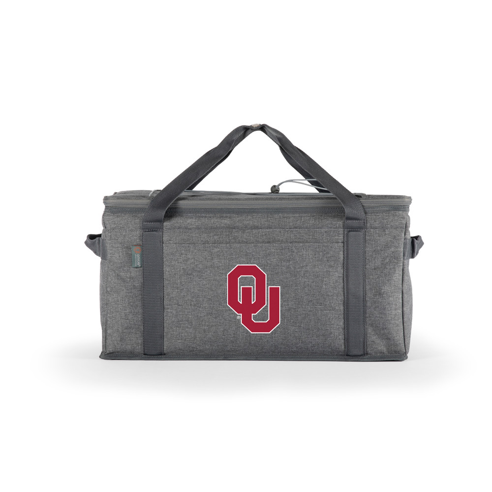 Oklahoma Sooners 64 Can Collapsible Cooler | Picnic Time | 716-00-105-454-0