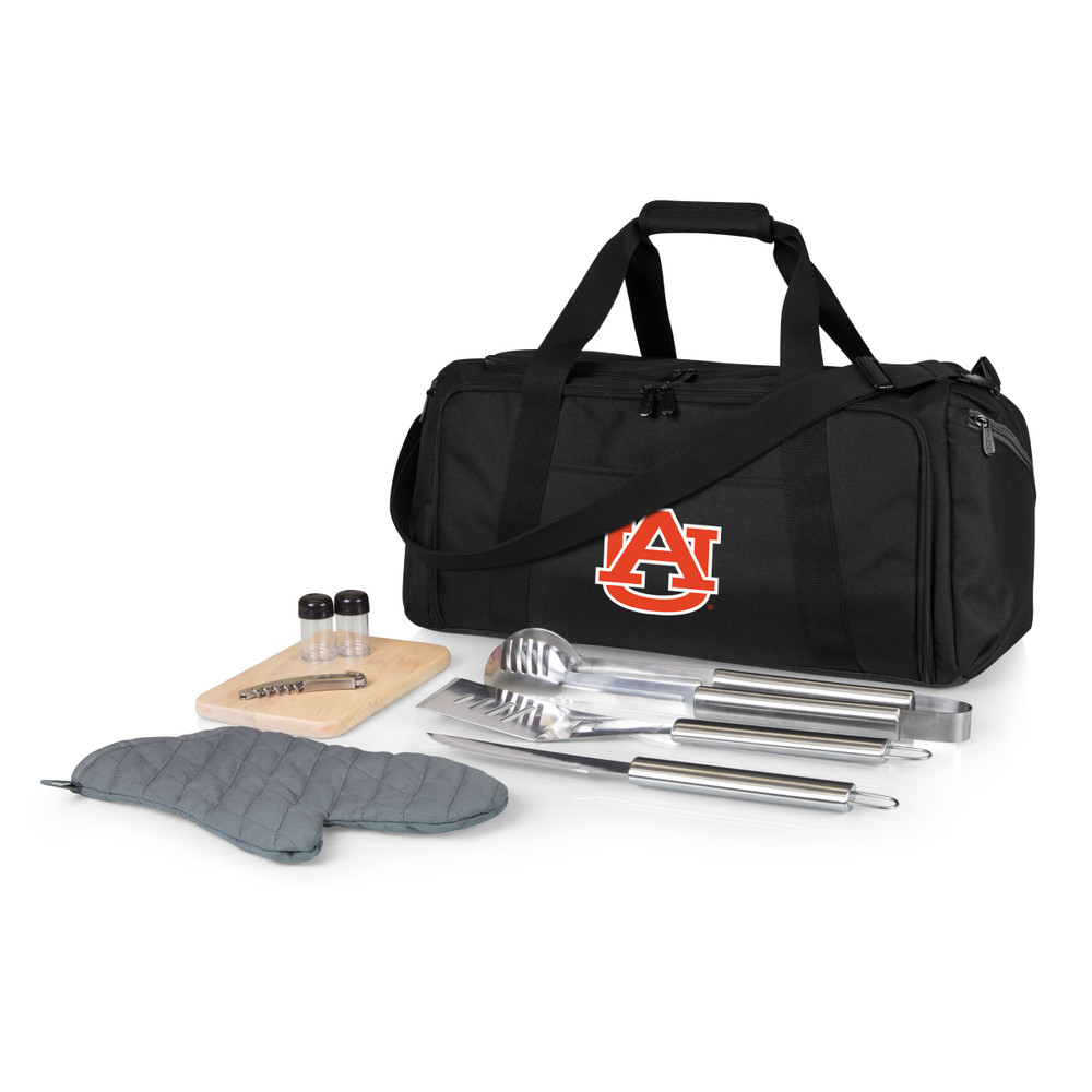 Auburn Tigers BBQ Kit Grill Set & Cooler | Picnic Time | 757-06-175-044-0