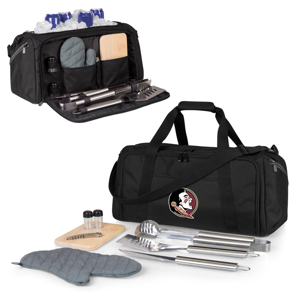 Florida State Seminoles BBQ Kit Grill Set & Cooler | Picnic Time | 757-06-175-174-0