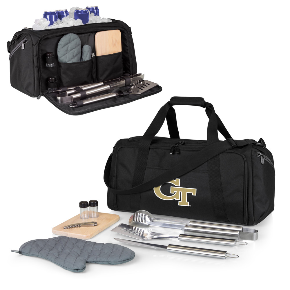 Georgia Tech Yellow Jackets BBQ Kit Grill Set & Cooler | Picnic Time | 757-06-175-194-0