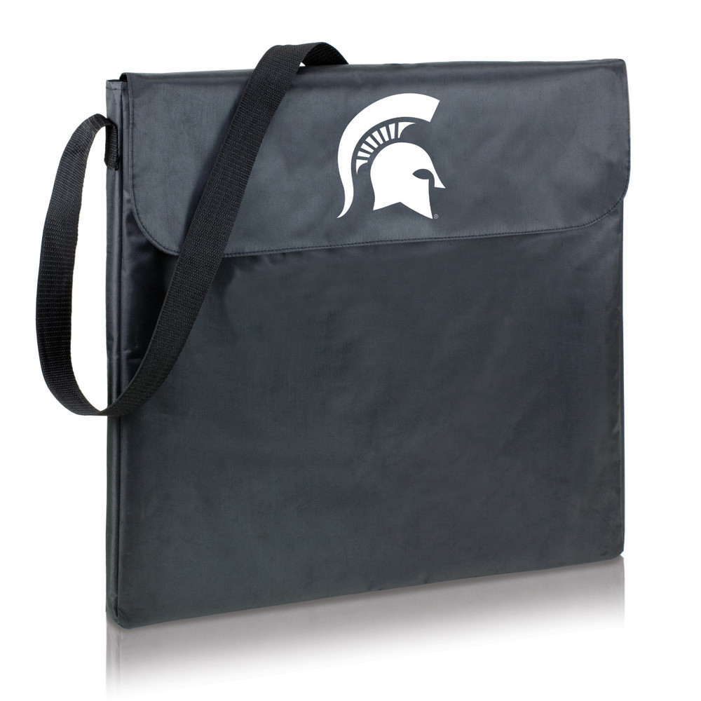 Michigan State Spartans Portable Charcoal BBQ Grill | Picnic Time | 775-00-175-354-0