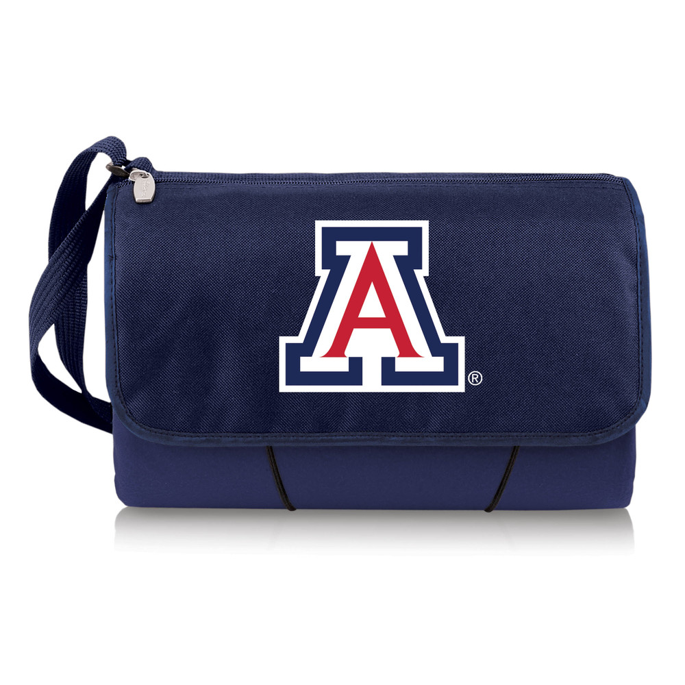 Arizona Wildcats Outdoor Picnic Blanket and Tote - Blue | Picnic Time | 820-00-138-014-0