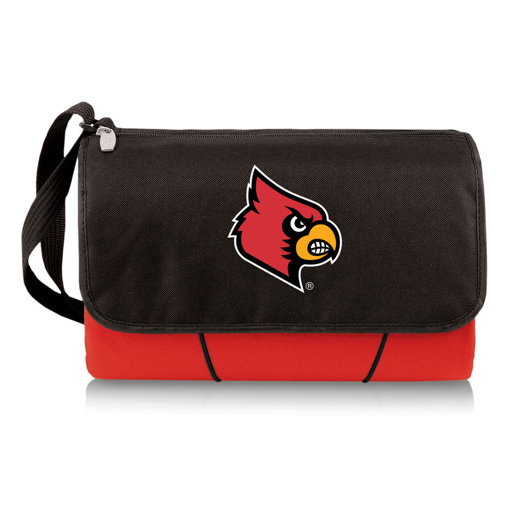 Louisville Cardinals Outdoor Picnic Blanket and Tote | Picnic Time | 820-00-100-304-0