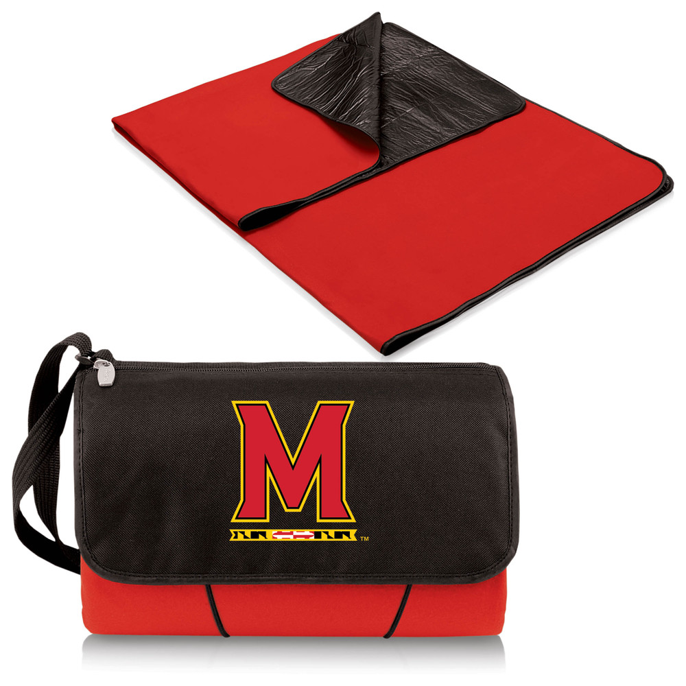 Maryland Terrapins Outdoor Picnic Blanket and Tote | Picnic Time | 820-00-100-314-0