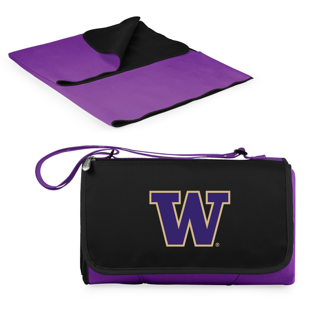 Washington Huskies Outdoor Picnic Blanket and Tote | Picnic Time | 820-00-101-624-0