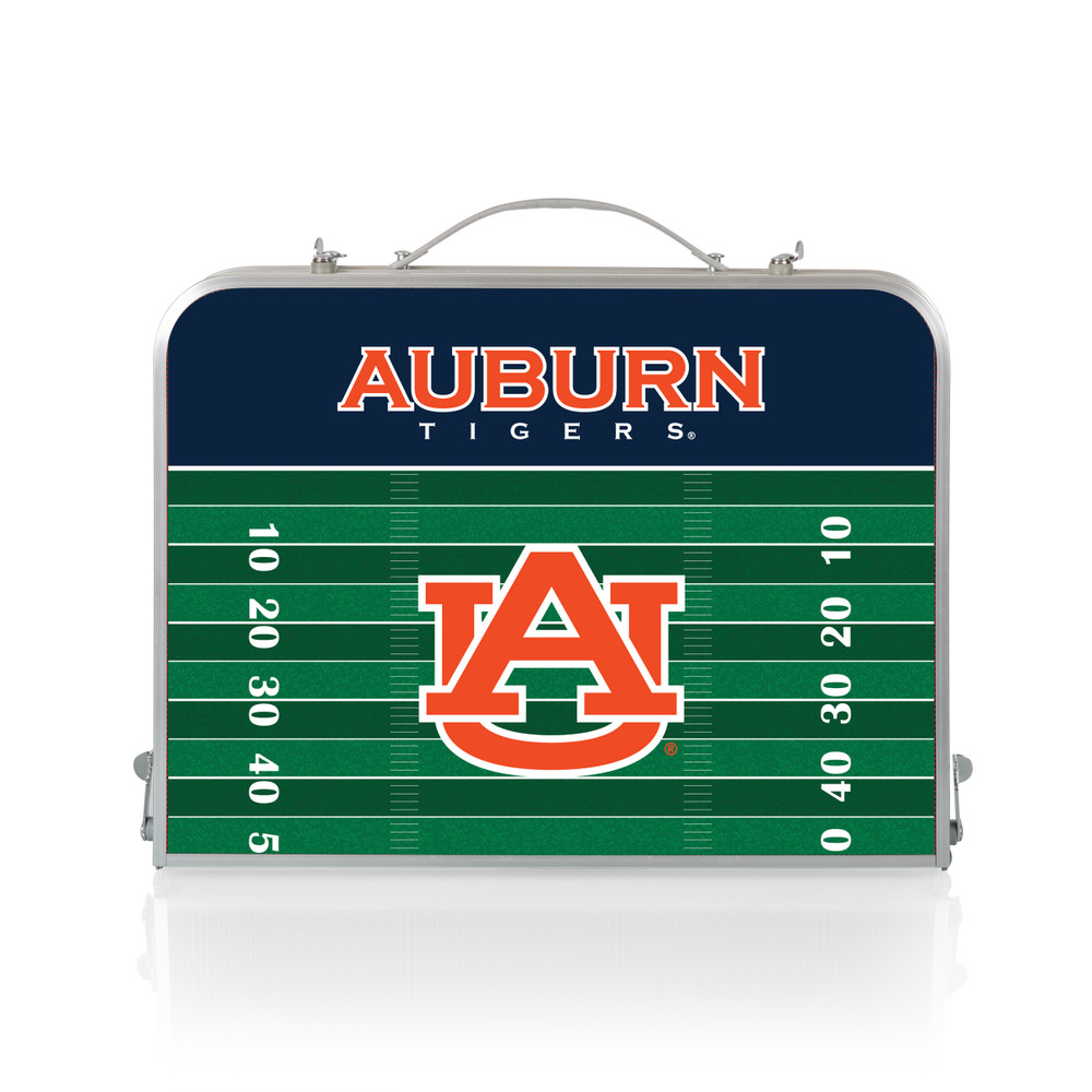 Auburn Tigers Mini Portable Folding Table | Picnic Time | 843-00-141-044-0