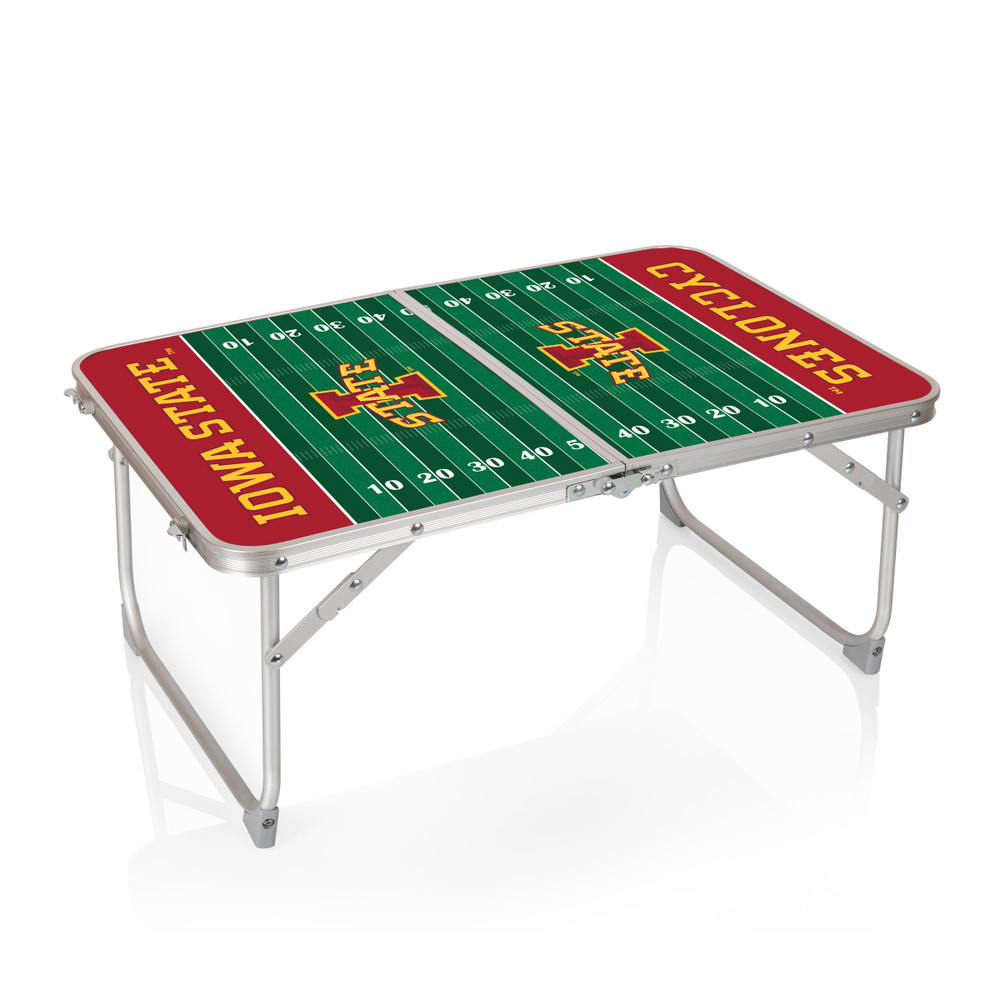 Iowa State Cyclones Mini Portable Folding Table | Picnic Time | 843-00-141-234-0