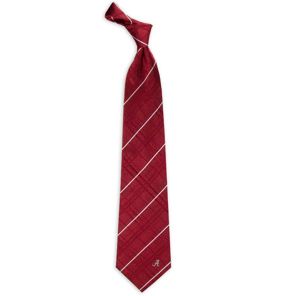 Alabama Crimson Tide Oxford Woven Silk Tie | Eagles Wings | 4800