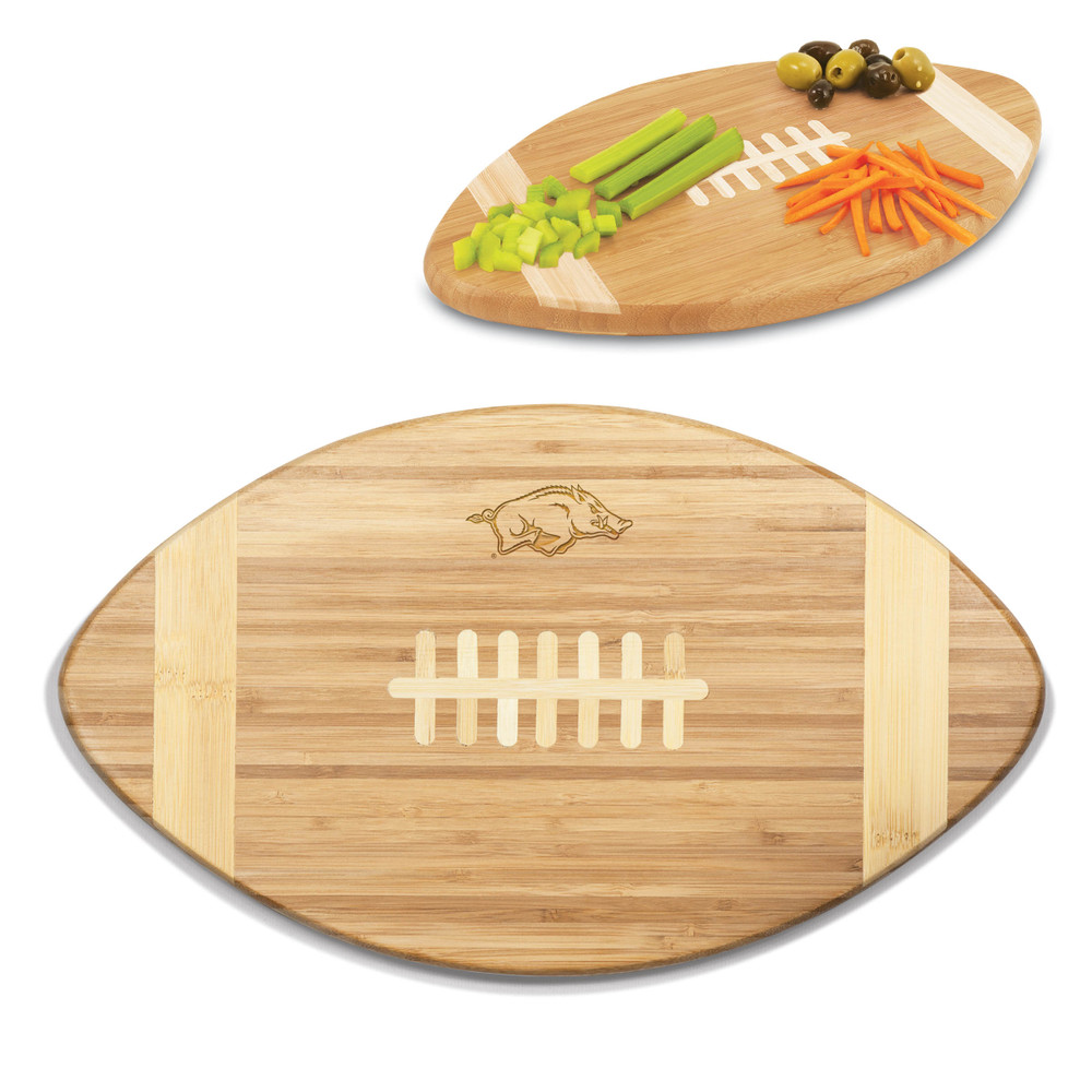 Arkansas Razorbacks Touchdown Cutting Board & Serving Tray | Picnic Time | 896-00-505-033-0