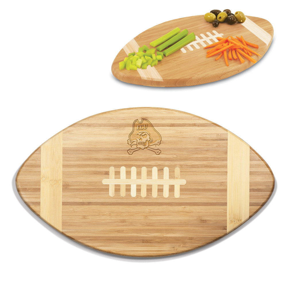 East Carolina Pirates Touchdown Cutting Board & Serving Tray | Picnic Time | 896-00-505-873-0