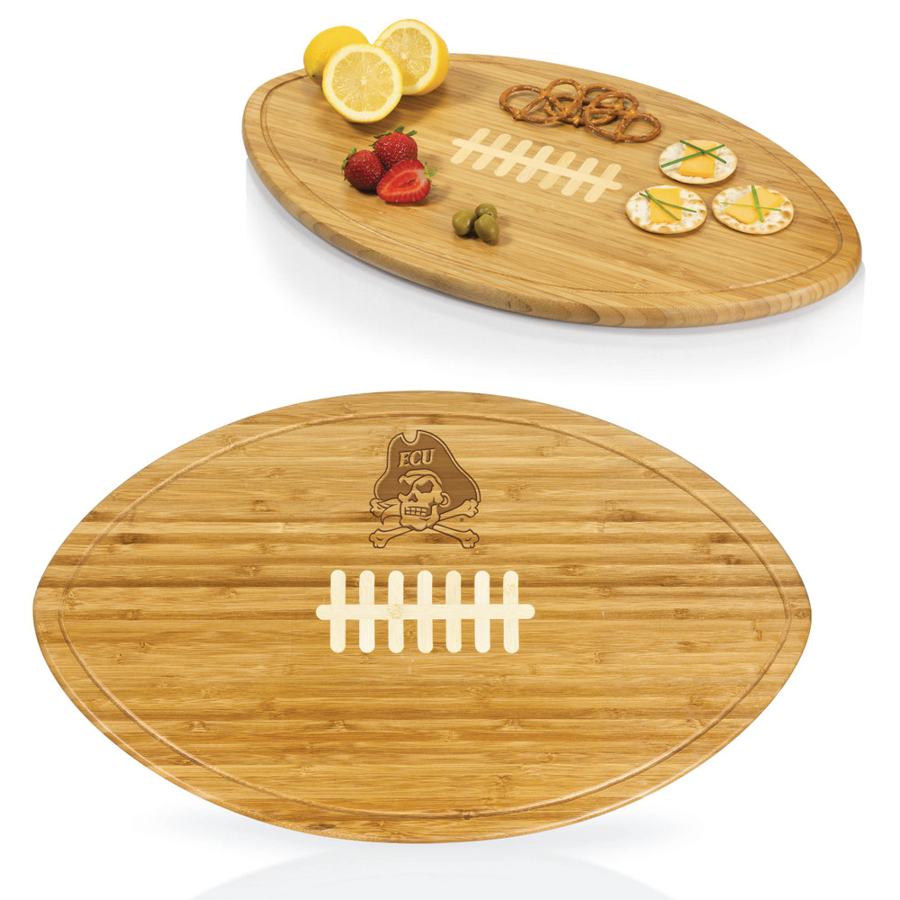 East Carolina Pirates XL Kickoff Cutting Board & Serving Tray | Picnic Time | 908-00-505-873-0