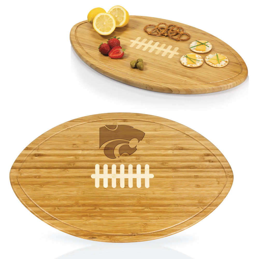 Kansas State Wildcats XL Kickoff Cutting Board & Serving Tray | Picnic Time | 908-00-505-253-0