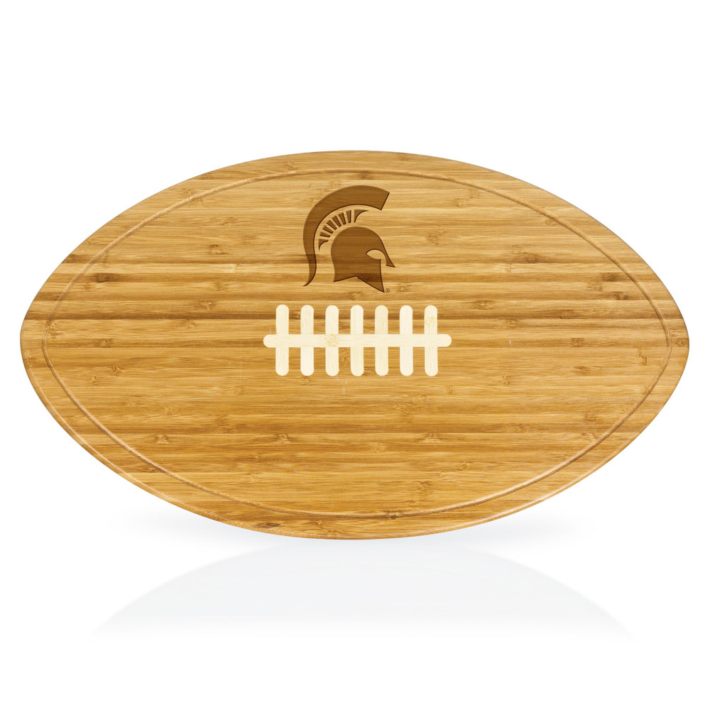 Michigan State Spartans XL Kickoff Cutting Board & Serving Tray | Picnic Time | 908-00-505-353-0