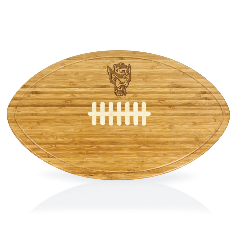 NC State Wolfpack XL Kickoff Cutting Board & Serving Tray | Picnic Time | 908-00-505-423-0