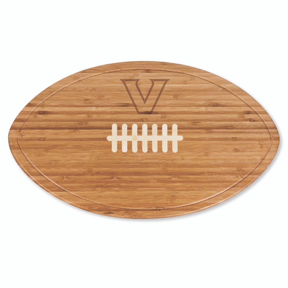 Vanderbilt Commodores XL Kickoff Cutting Board & Serving Tray | Picnic Time | 908-00-505-583-0