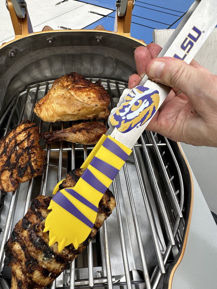 LSU Tigers Barbecue Cooking Tongs | Mascot Grills | LSUTONG 