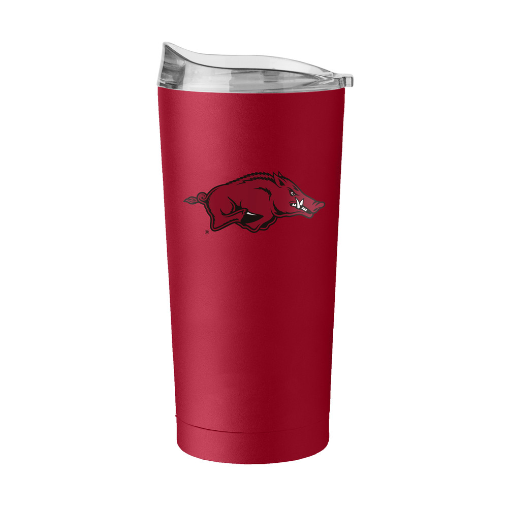 Arkansas Razorbacks 20 oz. Flipside Powder Coat Tumbler | Logo Brands | LGC108-S20PT-34