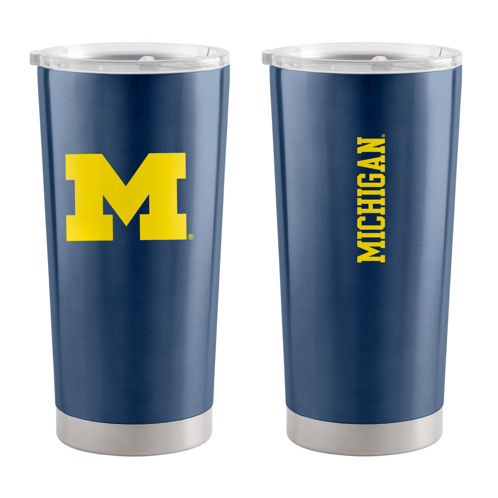 Michigan Wolverines 20 oz. Gameday Stainless Steel Tumbler| Logo Brands |171-S20T-1