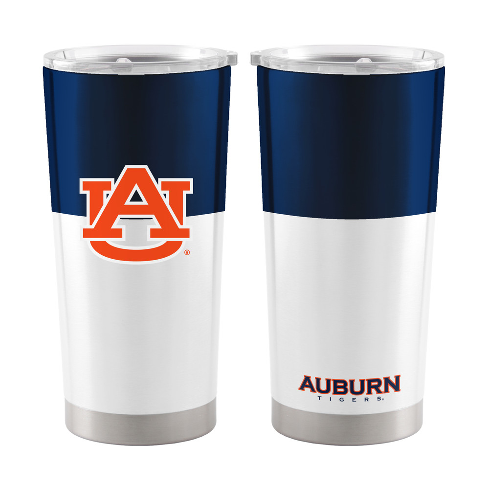 Auburn Tigers 20 oz. Colorblock Stainless Steel Tumbler| Logo Brands |110-S20T-11