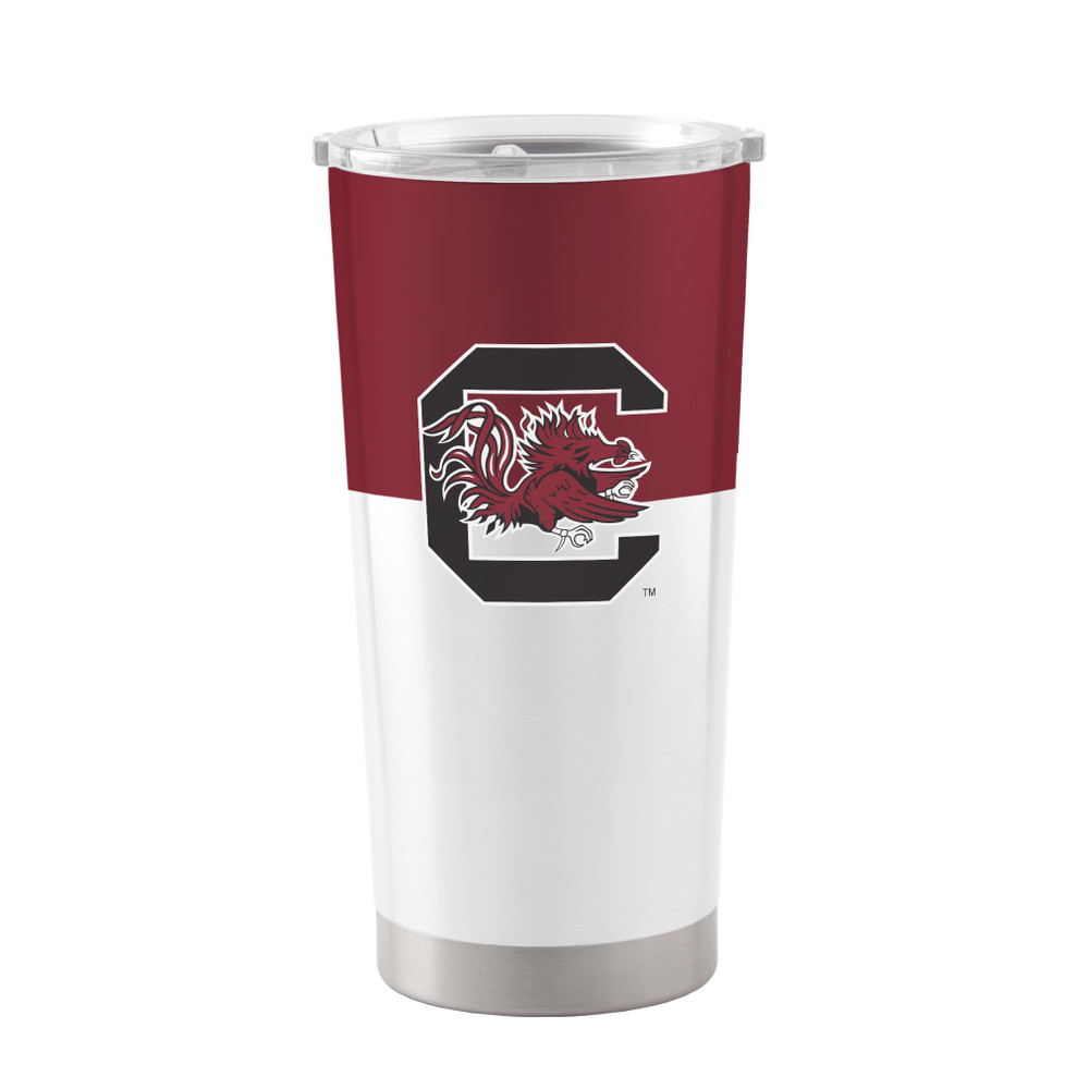 South Carolina Gamecocks 20 oz. Colorblock Stainless Steel Tumbler| Logo Brands |208-S20T-11