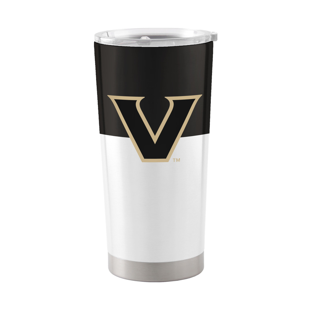 Vanderbilt Commodores 20 oz. Colorblock Stainless Steel Tumbler| Logo Brands |232-S20T-11