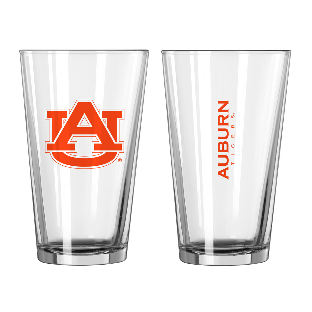 Auburn Tigers Gameday Pint Glass - Set of 2| Logo Brands |110-G16P-1