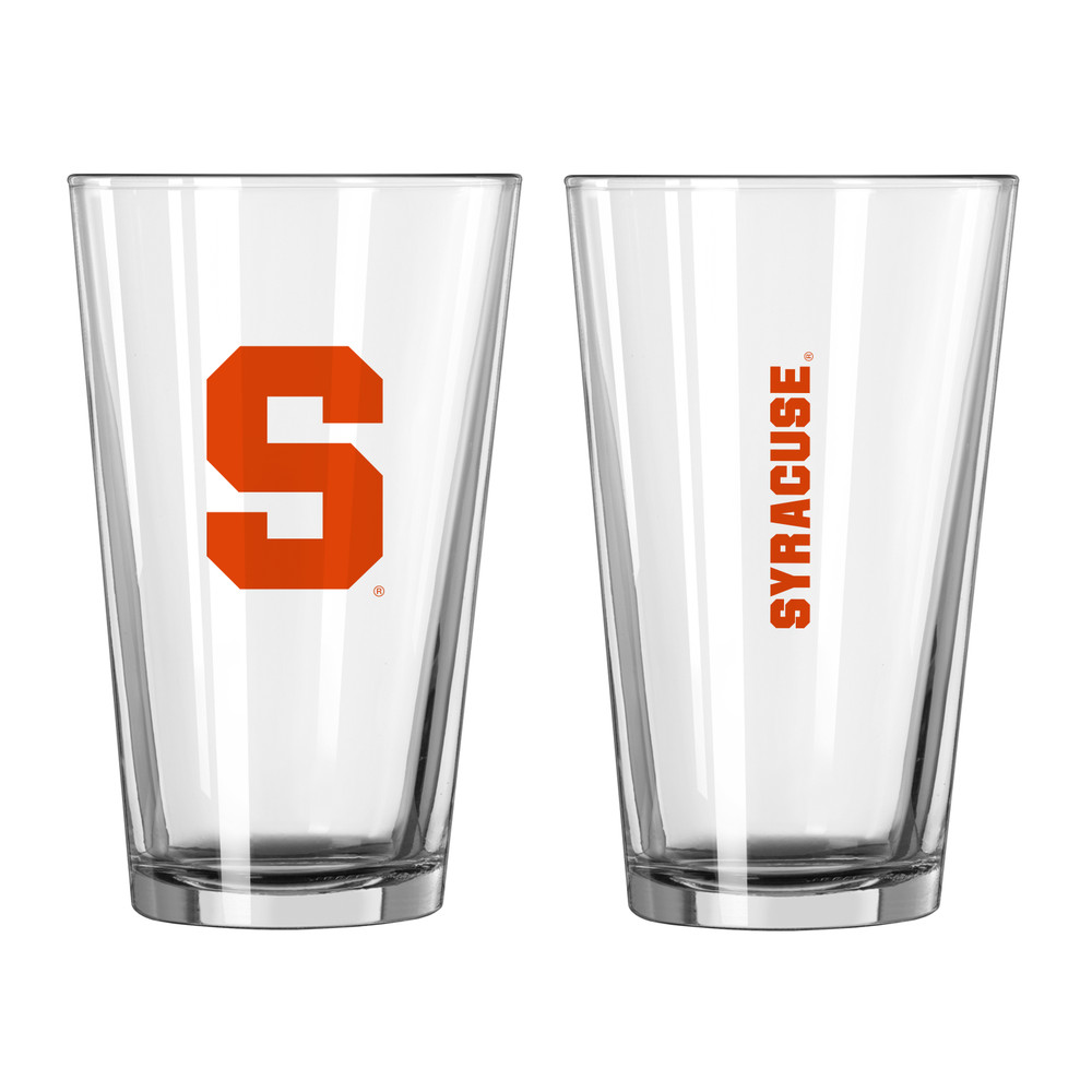Syracuse Orange Gameday Pint Glass - Set of 2| Logo Brands |214-G16P-1