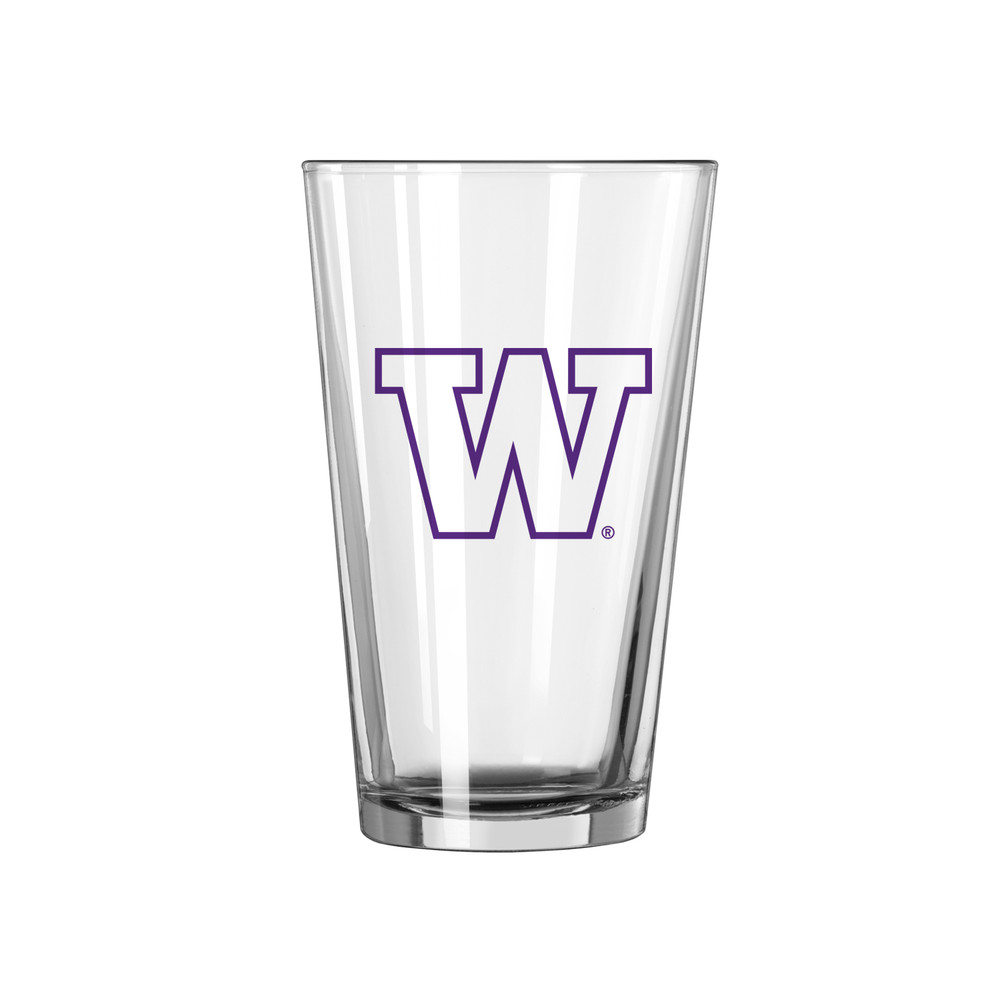 Washington Huskies Gameday Pint Glass - Set of 2| Logo Brands |237-G16P-1