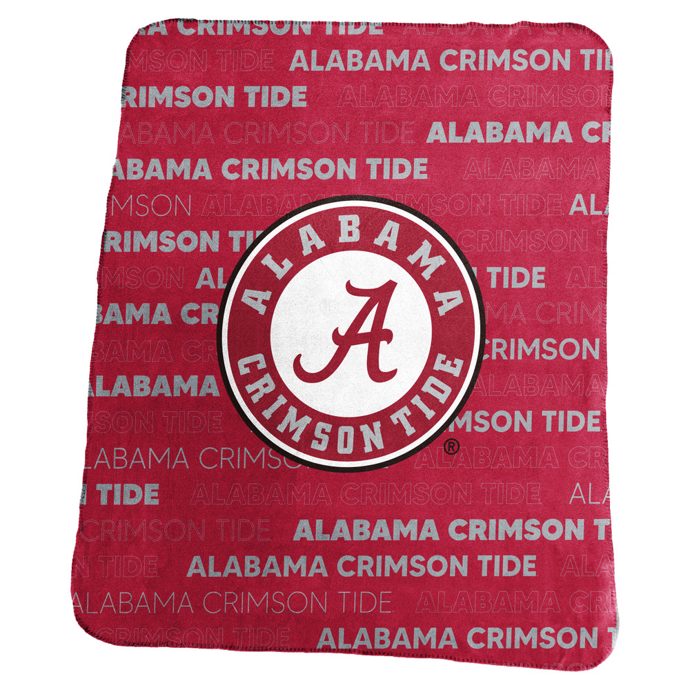 Alabama Crimson Tide Classic Throw  | Logo Brands |102-23C