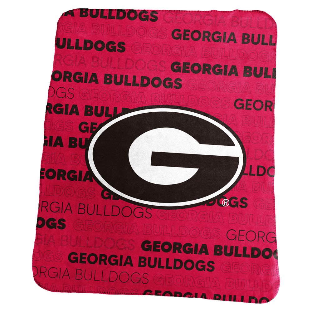 Georgia Bulldogs Classic Throw  | Logo Brands |142-23C