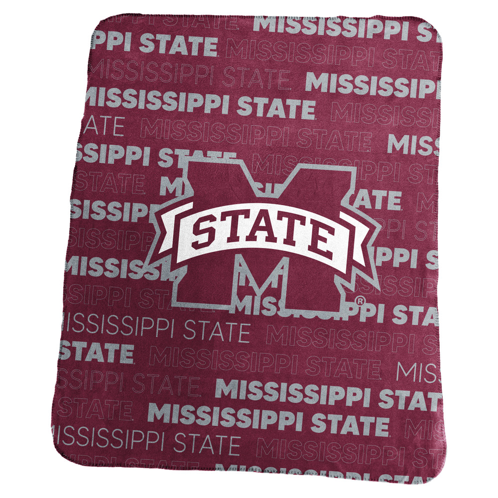 Mississippi State Bulldogs Classic Throw  | Logo Brands |177-23C