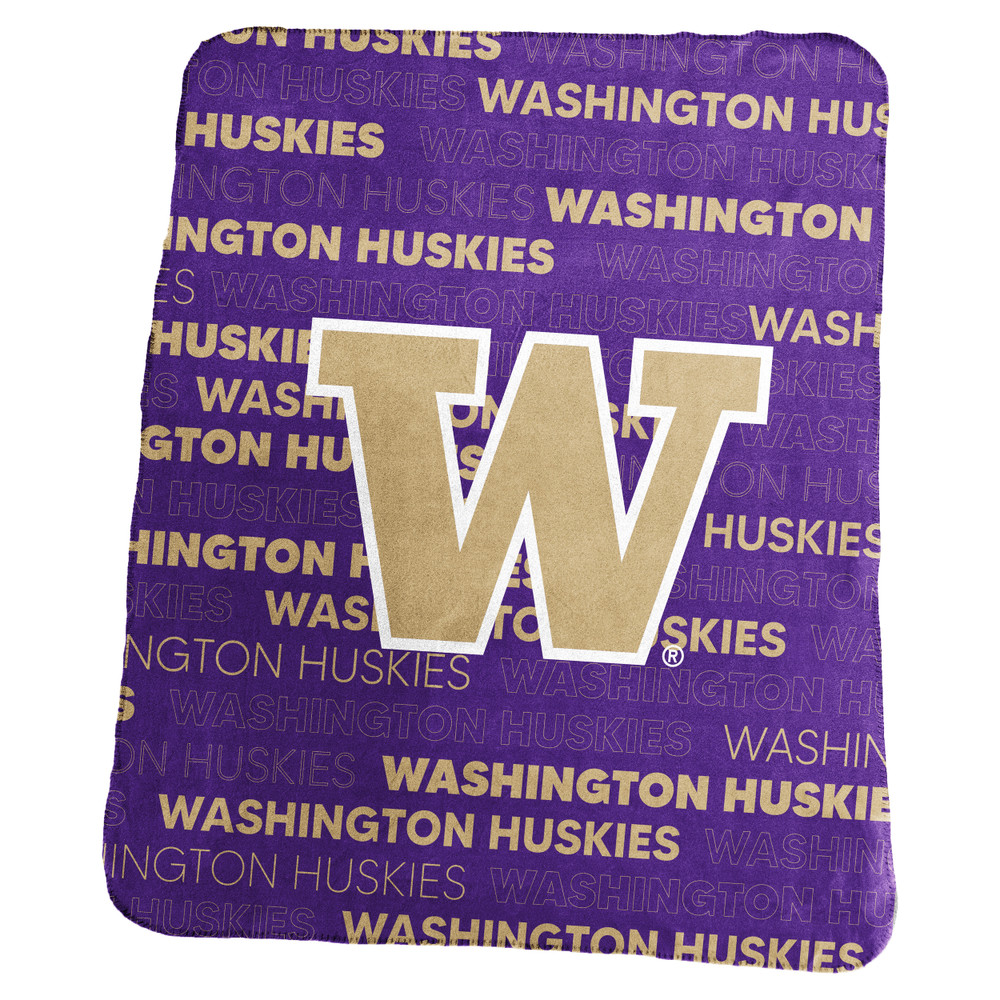 Washington Huskies Classic Throw  | Logo Brands |237-23C
