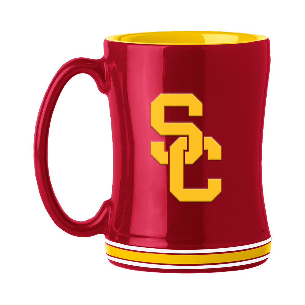 USC Trojans Relief Mug - Set of 2 | Logo Brands |205-C14RM