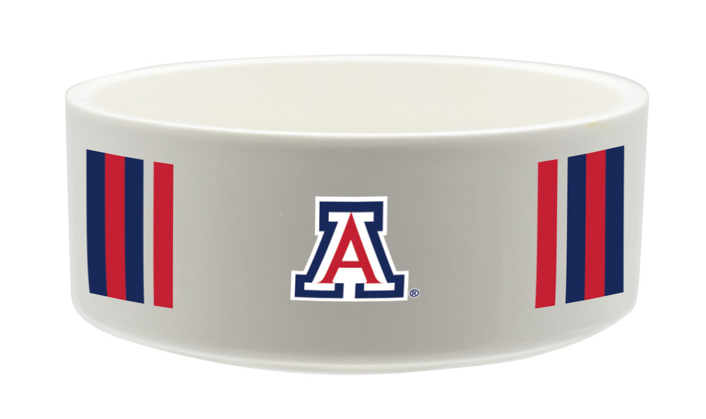 Arizona Wildcats Ceramic Pet Bowl | Memory Company | COL-ARZ-2822-121-SB